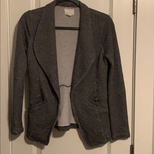 Caslon Knit Open XS Cardigan Blazer